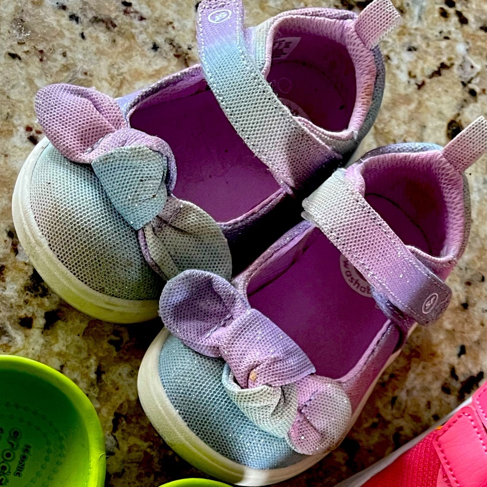 Pastel Kids Shoes with Bow stride rite brand